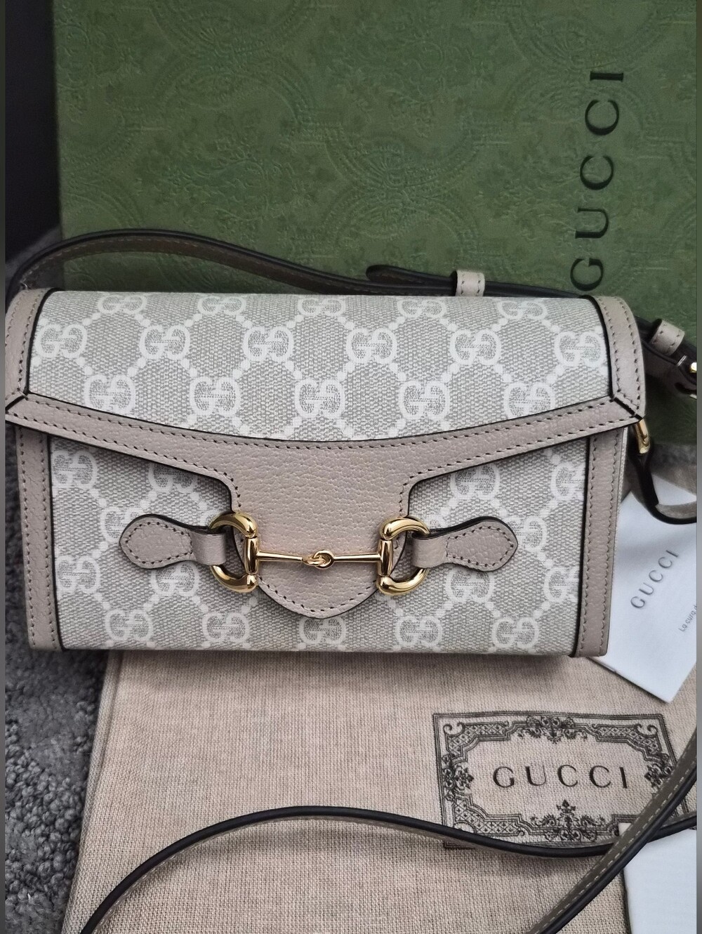 BRAND NEW Gucci Mini Horsebit 1955 Bag - Picture 2 of 8